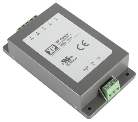 DTE4024S12 XP Power DTE40 DC-DC Converter, 12V dc/ 3.33A Output, 9 → 36 V dc Input, 40W, Chassis Mount, +85°C Max Temp