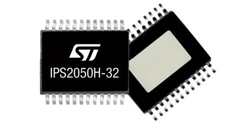 IPS2050HTR-32 STMicroelectronics  24High Side, High Side Power Switch IC