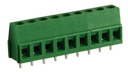 897-0834 RS Pro 5mm Pitch Straight, PCB Terminal Block, PCB Mount, 9 Way