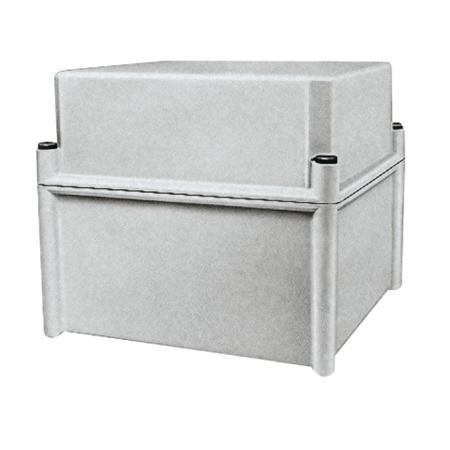 NSYPLSC5454AG Schneider Electric PanelSeT Series Grey Fibreglass Reinforced Polyester General Purpose Enclosure, IP66, IK09, Flanged,