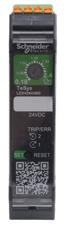 LZ2H2X43BD TeSys 1.1 kW Reverse Starter, 24 V dc, 0.18 → 2.4 A