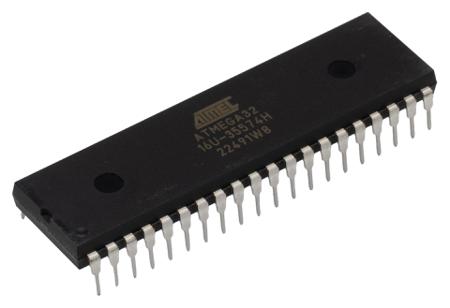 ATMEGA32-16PU Microchip , 8bit AVR Microcontroller, 16MHz, 32 kB Flash, 40-Pin PDIP