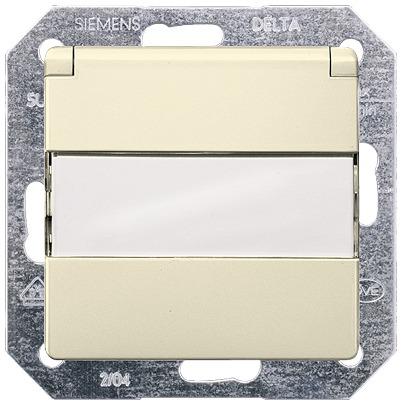 5UB1902 Siemens 5UB19 White Electrical Socket, 16A, Schuko