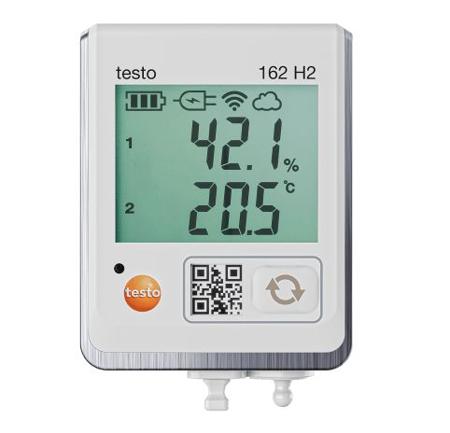 0572 1625 Testo TESTO 162 H2 Temperature & Humidity Data Logger Data Logger, Wi-Fi, 1 Input Channel(s)