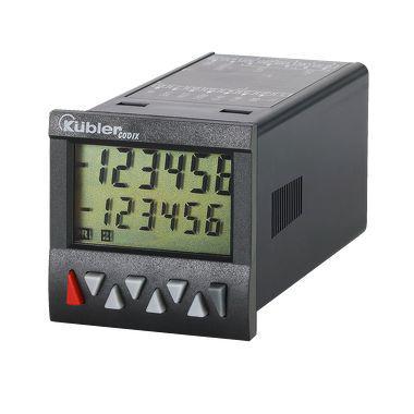 6.907.0100.3A0 Kubler CODIX 907 Counter, 12 Digit LCD, 5kHz, 10 → 30 V dc