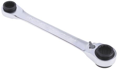 64C-S1 Facom 12 x 13 mm, 8 x 10 mm Ratchet Spanner, 150 mm length