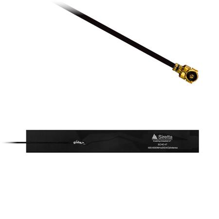 ECHO47/0.2M/SMAM/36 Siretta  PCB Multiband Antenna with IPEX, UFL Connector
