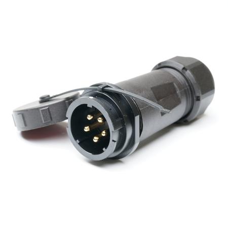 304-742 RS PRO Industrial Circular Connectors, 5 Contacts, In-line, SY21 Connector, Socket, Male, IP67