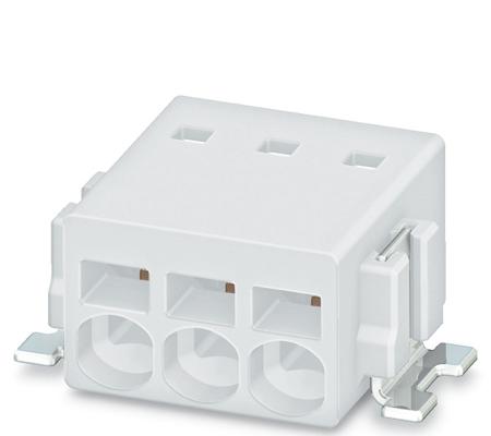 1814650 Phoenix Contact PTSM Series PCB Terminal Block, 4-Contact, 2.5mm Pitch, PCB Mount, 1-Row, Push In Spring Termination