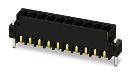 1821588 Phoenix Contact, 2.54mm Pitch, MCV 0.5/ 6-G-2.54 SMD R44, 6 Way, Pluggable Terminal Block, Header, Solder Termination,