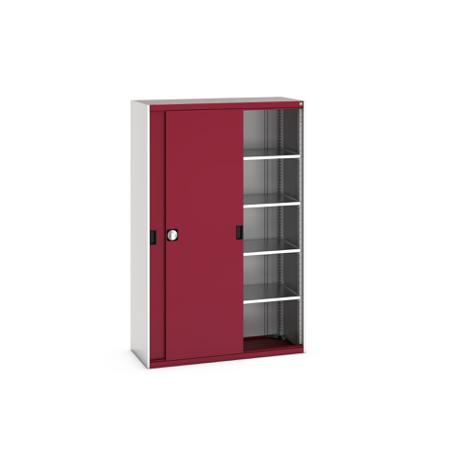 40014063-24V Bott 2 Door Sheet Steel Floor Standing Cupboard, 1300 X 525 X 2000mm