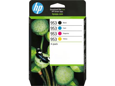 6ZC69AE Hewlett Packard  Black, Cyan, Magenta, Yellow Ink Cartridge