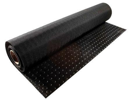 PAST120N3 ID Group Black Anti-Slip Rubber Roll 10m x 1.2m x 3mm
