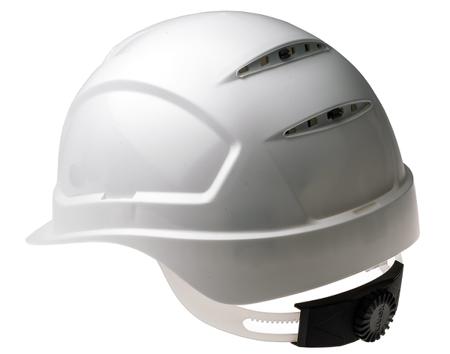 9772030 Uvex Pheos White Polyethylene Helmet & Hard Hat, Ventilated
