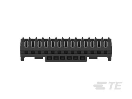 1-2355088-3 MICRO CT Series Straight Cable Mount, IDC PCB Socket, 13-Contact, 1-Row, 1.2mm Pitch, IDC Termination
