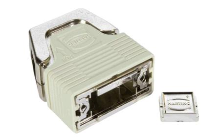 09670090210 HARTING D-Sub Series Thermoplastic Straight Housing