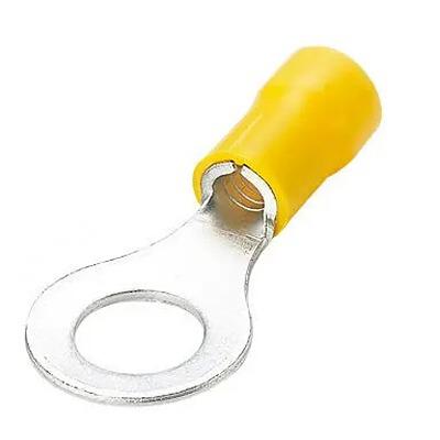 665-618 RS PRO Insulated Ring Terminal, M12 Stud Size, Yellow