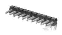 4-103759-0 TE Connectivity AMPMODU Mod II Series Right Angled Board Mount PCB Header, 40 Contact(s), 2.54mm Pitch, 1 Row(s),