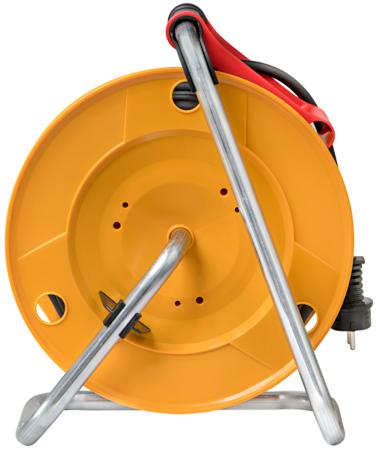 1206961 brennenstuhl 33m 4 Socket Type E - French Cable Reel Open Reel, 230 V, IP44