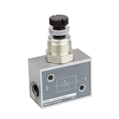 0821201010 EMERSON ? AVENTICS CH01 Series Threaded Flow Valve, G 1/8 Female Inlet Port x G 1/8 Female Outlet Port,