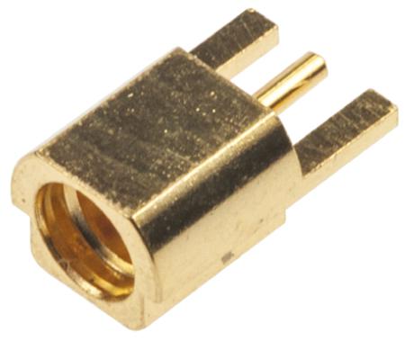 73415-0969 Molex 50Ω Right Angle Edge Mount MMCX Connector, jack, Solder Termination