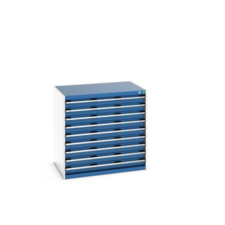 40029027-11V Bott 9 Cabinet, Steel, 1000mm x 750mm x 1050mm, Blue