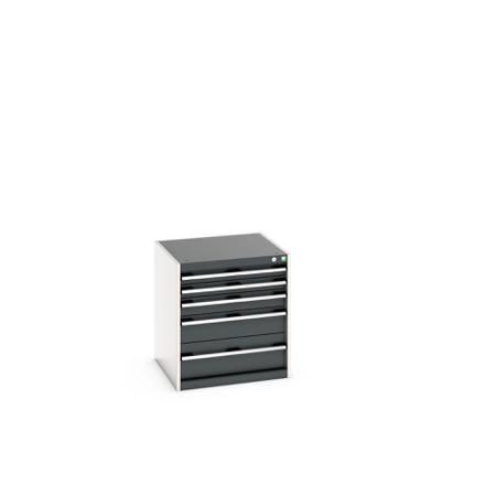 40019027-19V Bott 5 Cabinet, Steel, 700mm x 650mm x 650mm, Grey