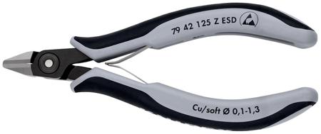 79 42 125 Z ESD Knipex Knipex ESD Safe Precision Diagonal Cutter