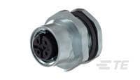 4-2271143-2 TE Connectivity, 5 Pole PCB Mount Connector Socket, IP68, Female Contacts, Quick Connect Mating