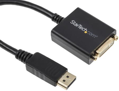 DP2DVI2 StarTech.com DisplayPort to DVI Adapter, 152.4mm Length - 1920 x 1200 Maximum Resolution