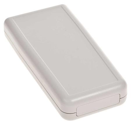 200-6708 RS PRO Light Grey Polycarbonate Enclosure, IP10, 141.6 x 68.7 x 25mm