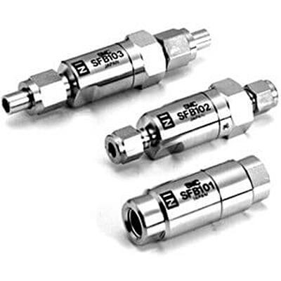 SFB100-02 SMC SFB100 series 0.01μm Rc 1/4 0.5MPa to 0.99 MPa Filter with None drain