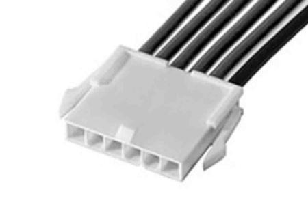 215320-2062 MINIFIT JR SR R-R 6 CIRCUIT 300MM Au