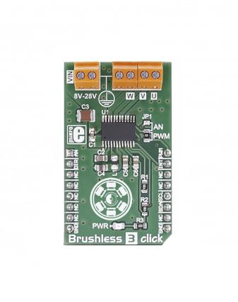 MIKROE-2766 MikroElektronika Brushless 3 Click for DRV10983