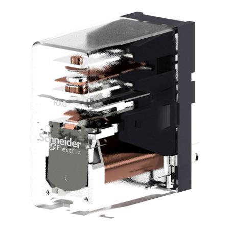 RXG15BD Schneider Electric SPDT Non-Latching Relay Plug In, 24V dc Coil, 10 A
