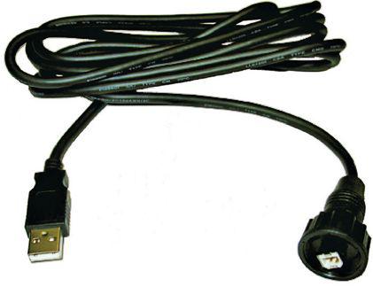 USBBF6200 Amphenol Socapex USB 2.0, Male USB B to Female USB A, 2m