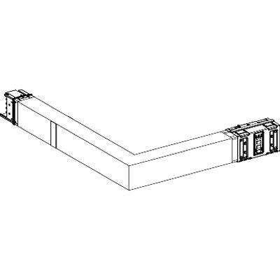 KSA630DLR43F Schneider Electric Cross Elbow Busbar Trunking, 290 → 1200mm, 630A, Canalis Series