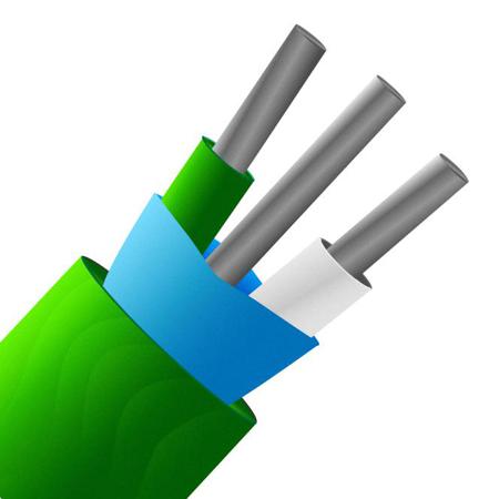 611-7924 RS PRO Type K Thermocouple Cable/Wire, 100m, Screened, PVC Mylar Insulation, +105°C Max, 7/0.2mm