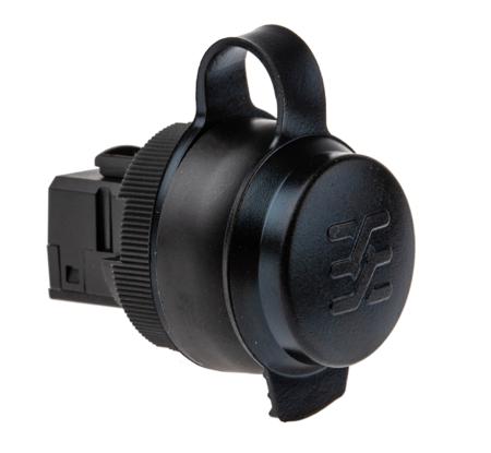 1018840000 Weidmuller Straight, Panel Mount, Socket- Single Port Type A 2.0 IP65 USB Connector