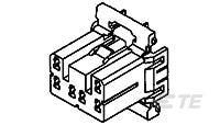 368540-1 TE Connectivity, 3685 Connector Housing Plug 8 Way