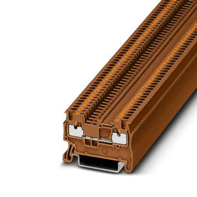 1176488 Phoenix Contact  Brown, 1.5mm², 1-Level, Push In Termination