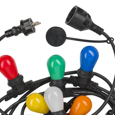 145076 Light String 10M 20pcs E27 IP44