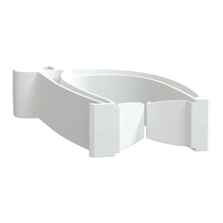 LVS04264 Schneider Electric Plastic Cable Trunking Accessory, 73 x 25 x 30mm, PrismaSeT