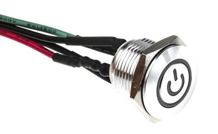 175-8510 Power Logo + Red LED + 500m Wire