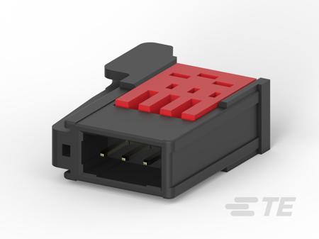 1-1473562-3 TE Connectivity RITS Series Straight Cable PCB Header, 3 Contact(s), 2 mm Pitch, 1 Row