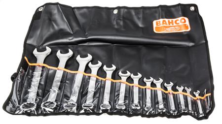 111M-14T Bahco 14 Pieces Metric Combination Spanner Set