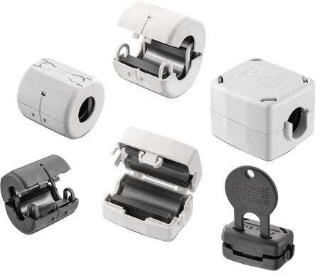 74271131 Wurth Elektronik Openable Ferrite Sleeve, 24.2 x 36.4 x 20.1mm, For General Application, Diameter 9mm