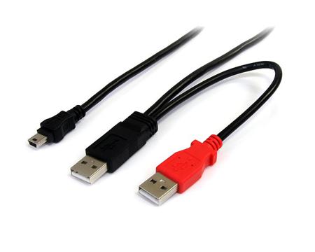 USB2HABMY6 StarTech.com USB 2.0, Male USB A to Male Mini USB B, 480Mbps, 1.8m
