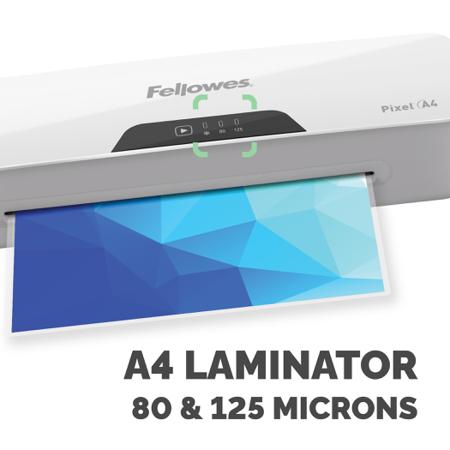 5601501 Fellowes Pixel A4 Hot A4 Laminator Grey/White