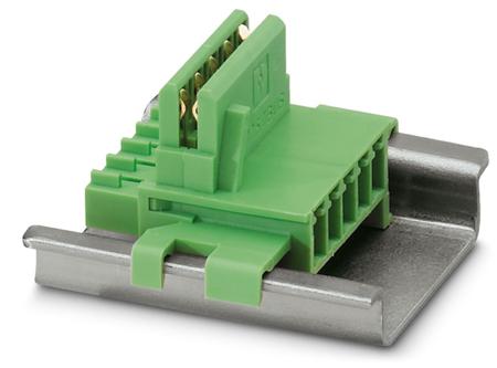 2709561 Phoenix Contact DIN Rail Mounting Kit, for use with DIN rail unit, ME 17.5 TBUS 1.5/ 5-ST-3.81 GN Series